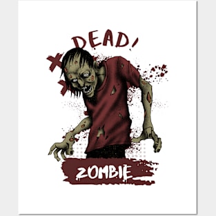 Dead zombie design Posters and Art